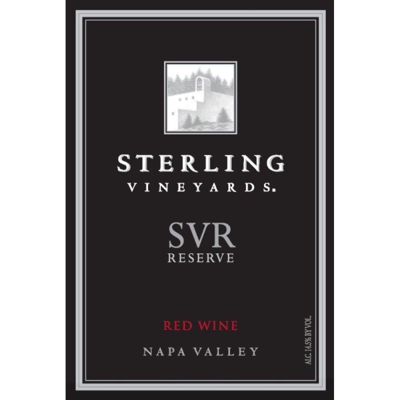 Sterling SVR Reserve 2007 Front Label