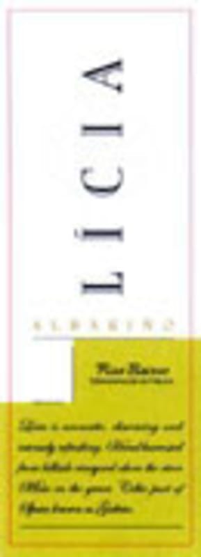 Licia Albarino 2009 Front Label