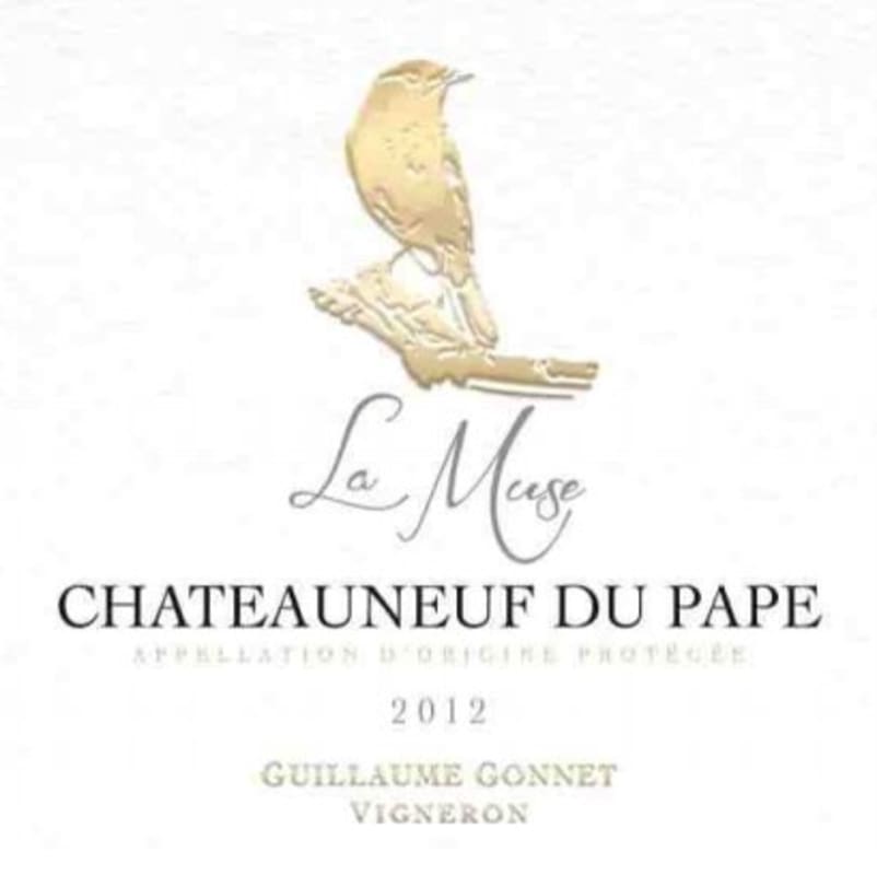 Domaine Font de Michelle Chateauneuf-du-Pape La Muse 2012 Front Label