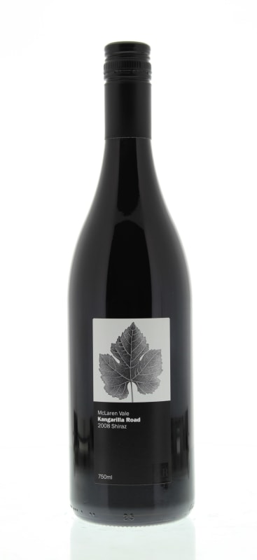 Kangarilla Road Shiraz 2008 Front Bottle Shot
