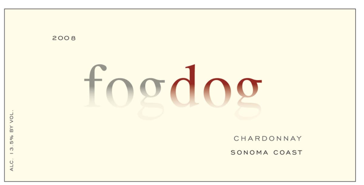 Fogdog Chardonnay 2008 Front Label
