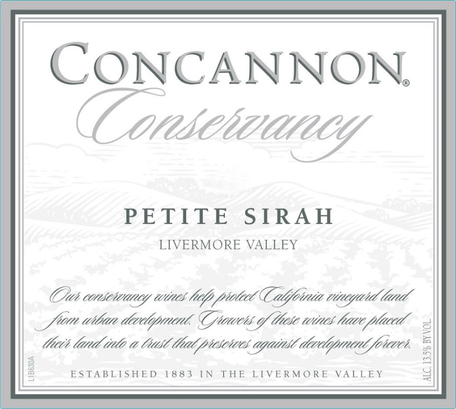 Concannon Conservancy Petite Sirah 2008 Front Label