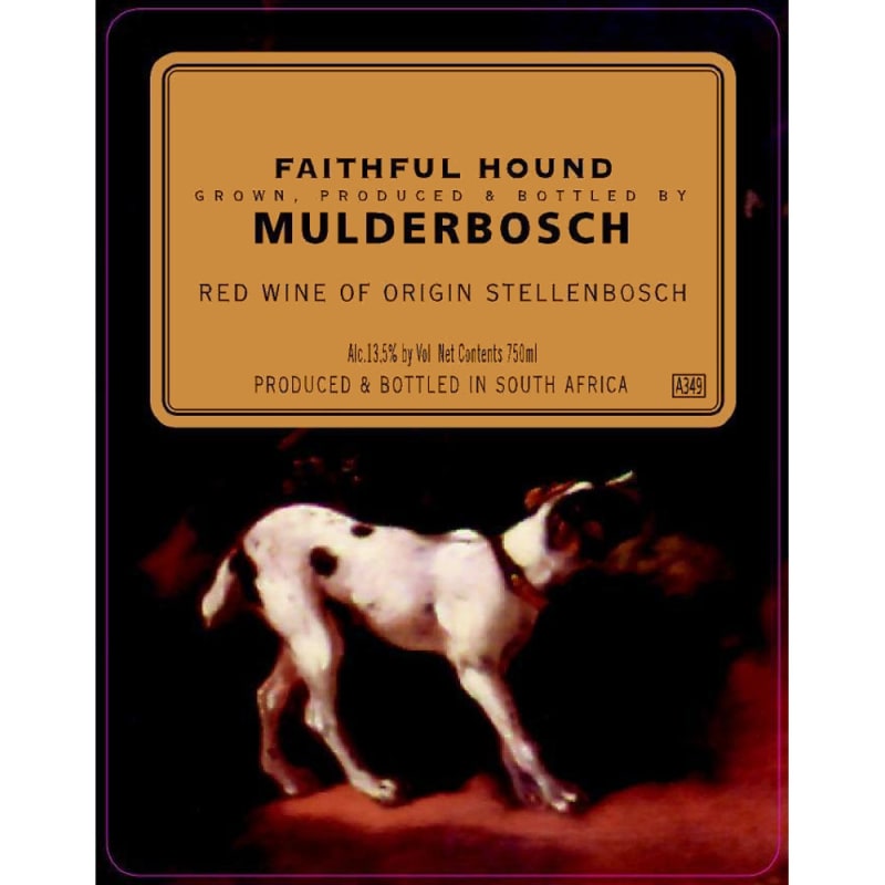 Mulderbosch Faithful Hound 2007 Front Label