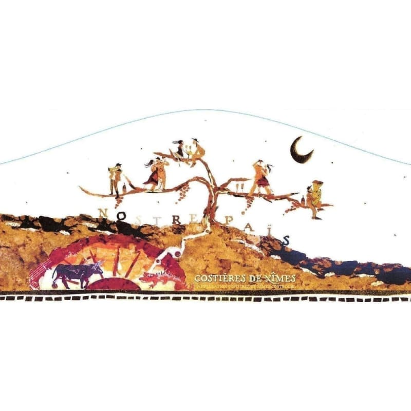 Domaine Gassier Costieres de Nimes Nostre Pais White 2009 Front Label