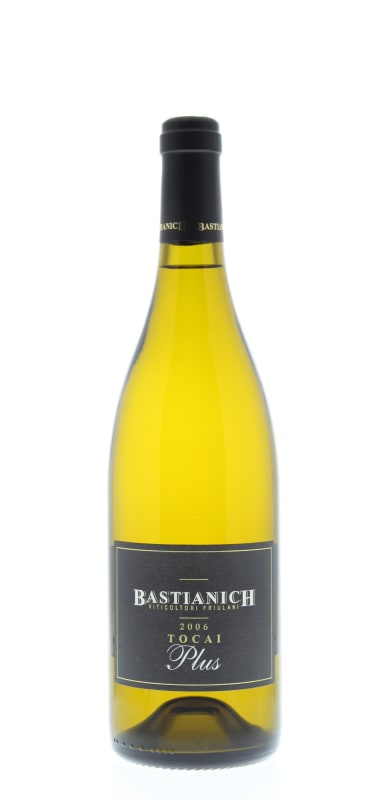 Bastianich Tocai Friulano Plus 2006 Front Bottle Shot
