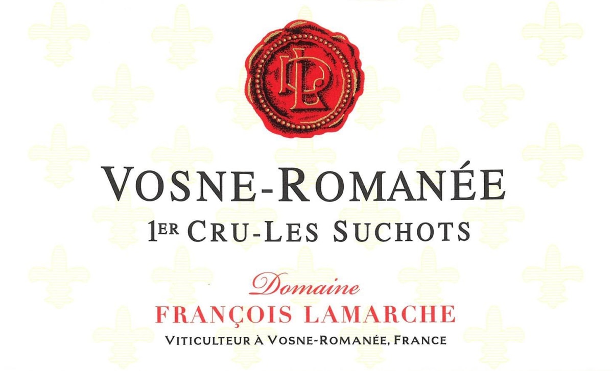 Francois Lamarche Vosne-Romanee Les Suchots Premier Cru 2014 Front Label