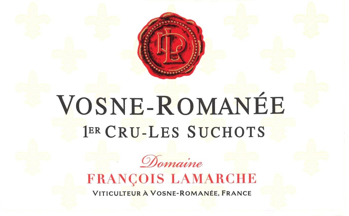 Francois Lamarche Vosne-Romanee Les Suchots Premier Cru 2013 Front Label