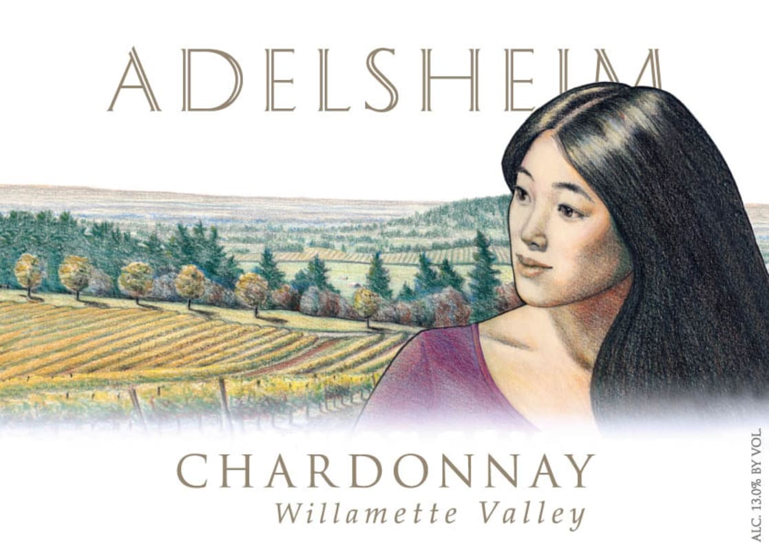 Adelsheim Chardonnay 2009 Front Label