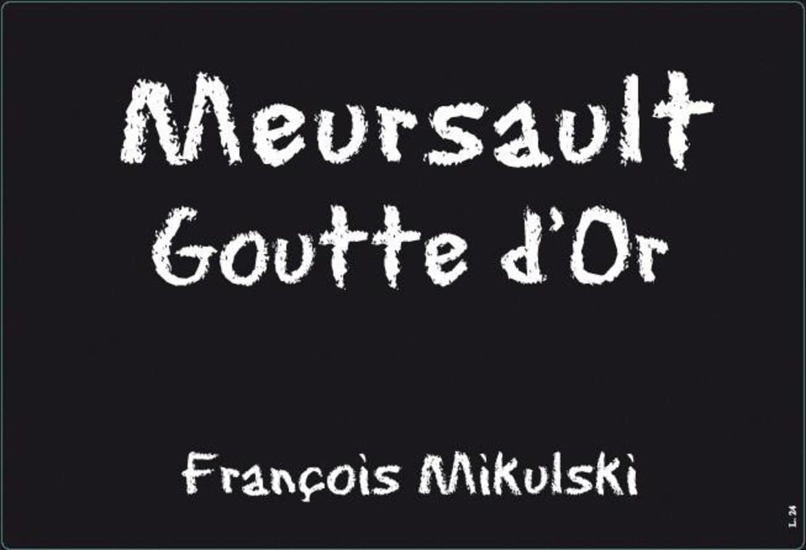 Domaine Francois Mikulski Meursault Goutte d'Or 2013 Front Label