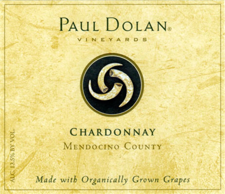 Paul Dolan Vineyards Chardonnay 2006 Front Label
