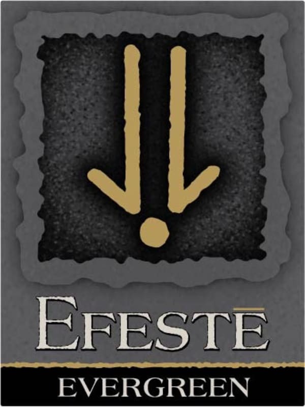 Efeste Evergreen Riesling 2009 Front Label