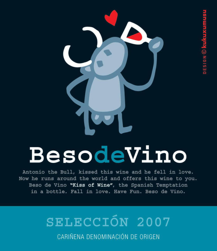 Beso de Vino Seleccion 2009 Front Label
