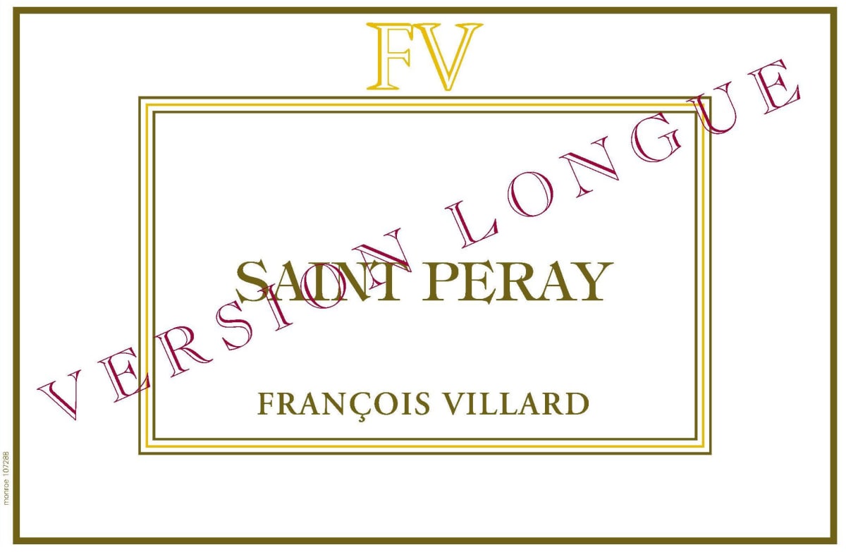 Francois Villard Saint Peray Version Longue 2014 Front Label