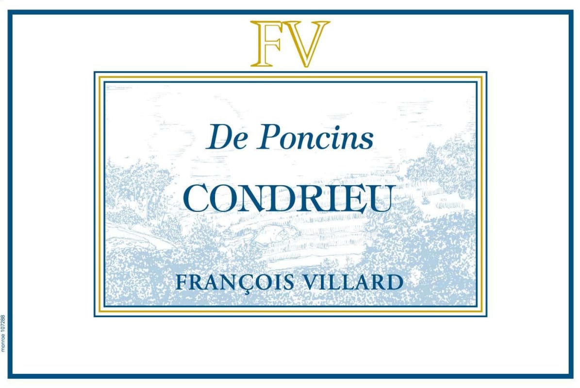Francois Villard Condrieu De Poncins 2008 Front Label