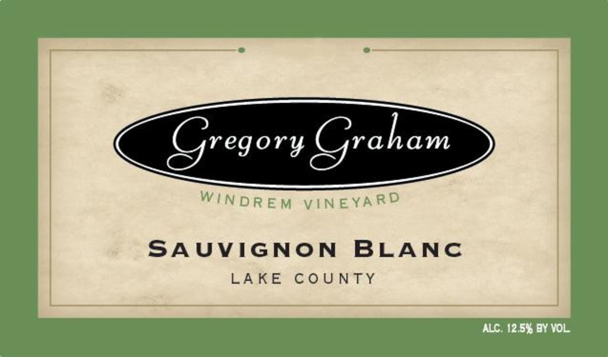 Gregory Graham Windrem Vineyard Sauvignon Blanc 2014 Front Label