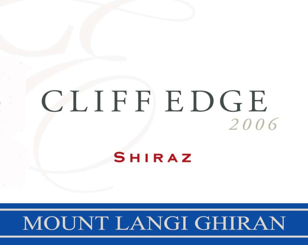 Mount Langi Ghiran Cliff Edge Shiraz 2006 Front Label