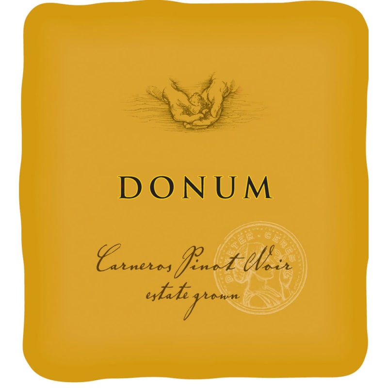 Donum Carneros Estate Grown Pinot Noir 2007 Front Label