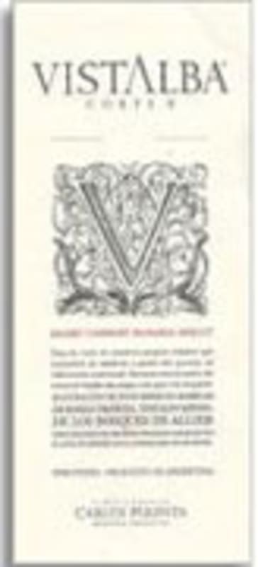 Vistalba Corte B 2004 Front Label