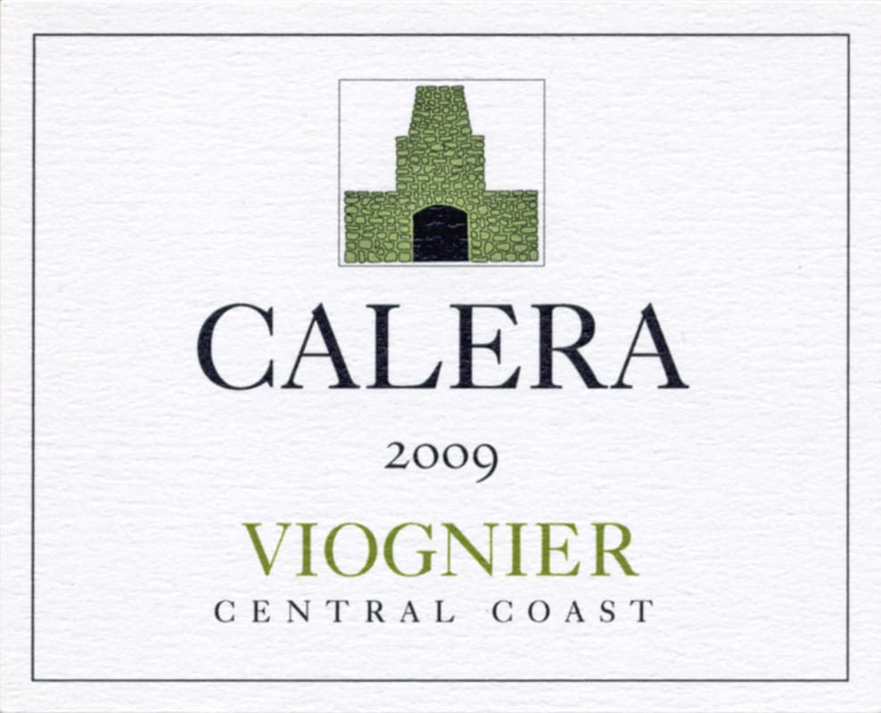 Calera Viognier 2009 Front Label