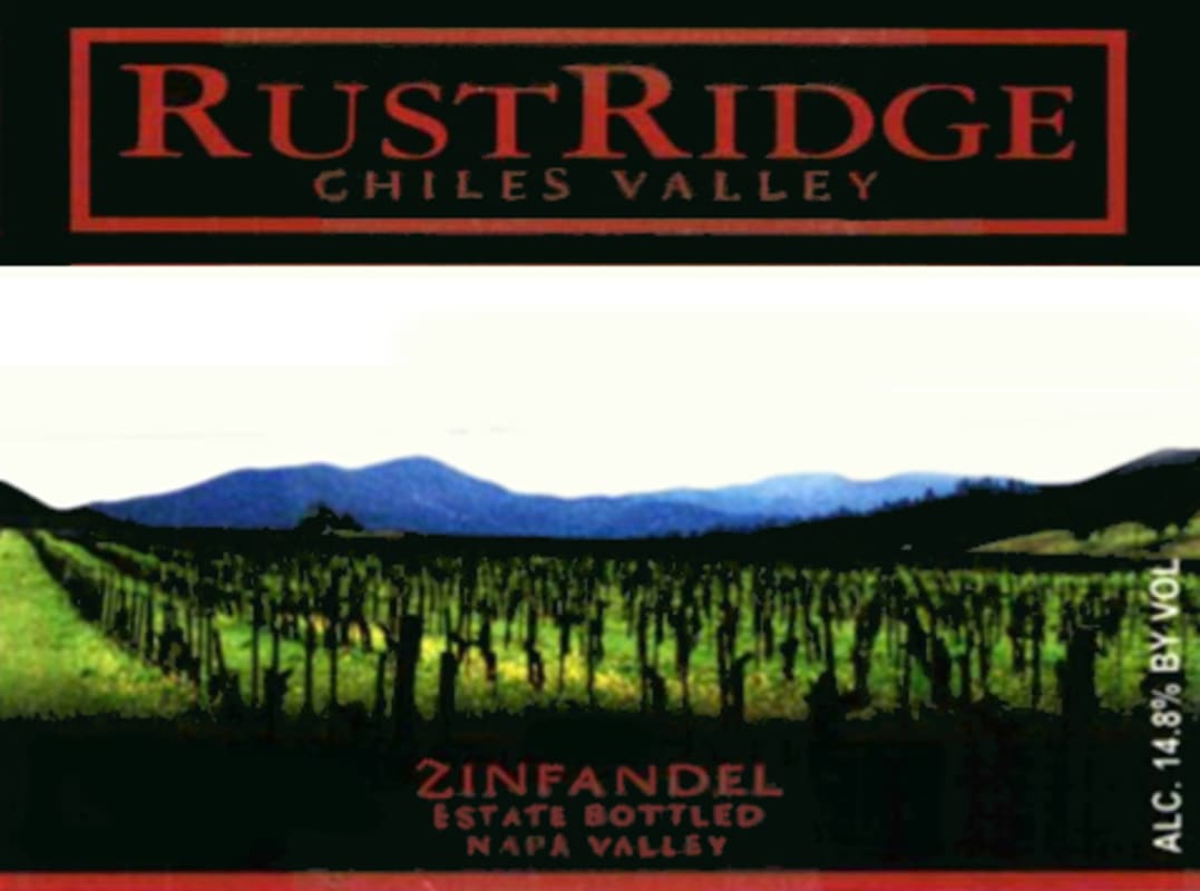 RustRidge Winery Estate Zinfandel 2006 Front Label