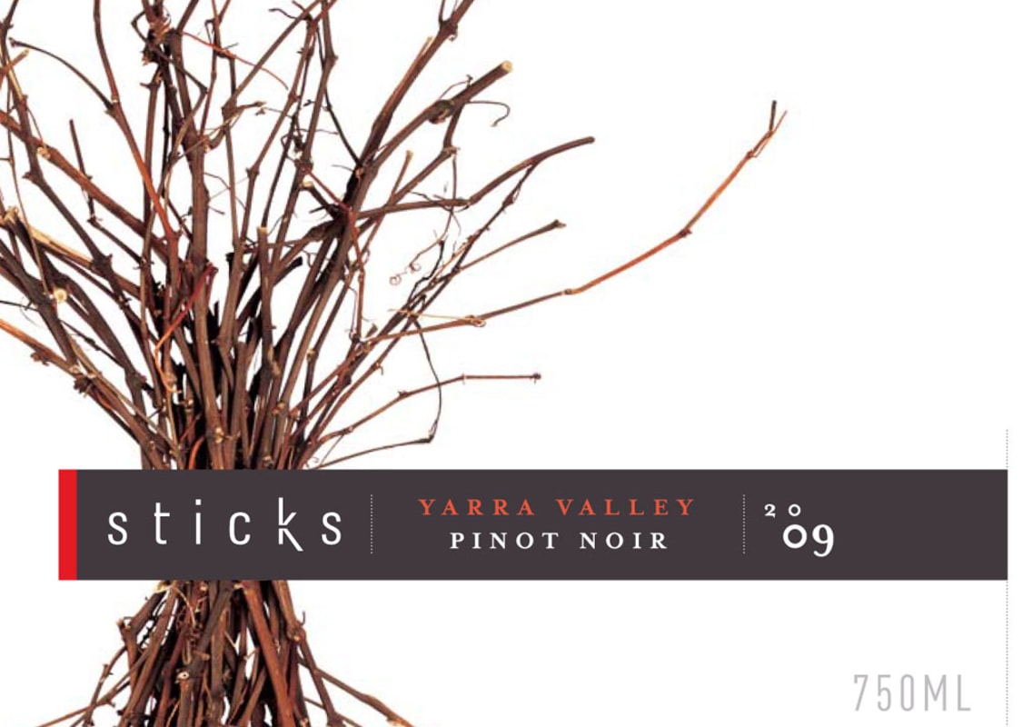 Sticks Pinot Noir 2009 Front Label