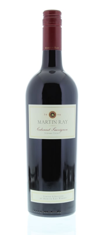 Martin Ray Sonoma County Cabernet Sauvignon 2009 Front Bottle Shot