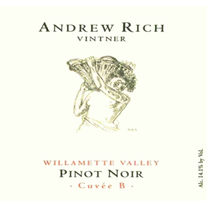 Andrew Rich Cuvee B Pinot Noir 2008 Front Label
