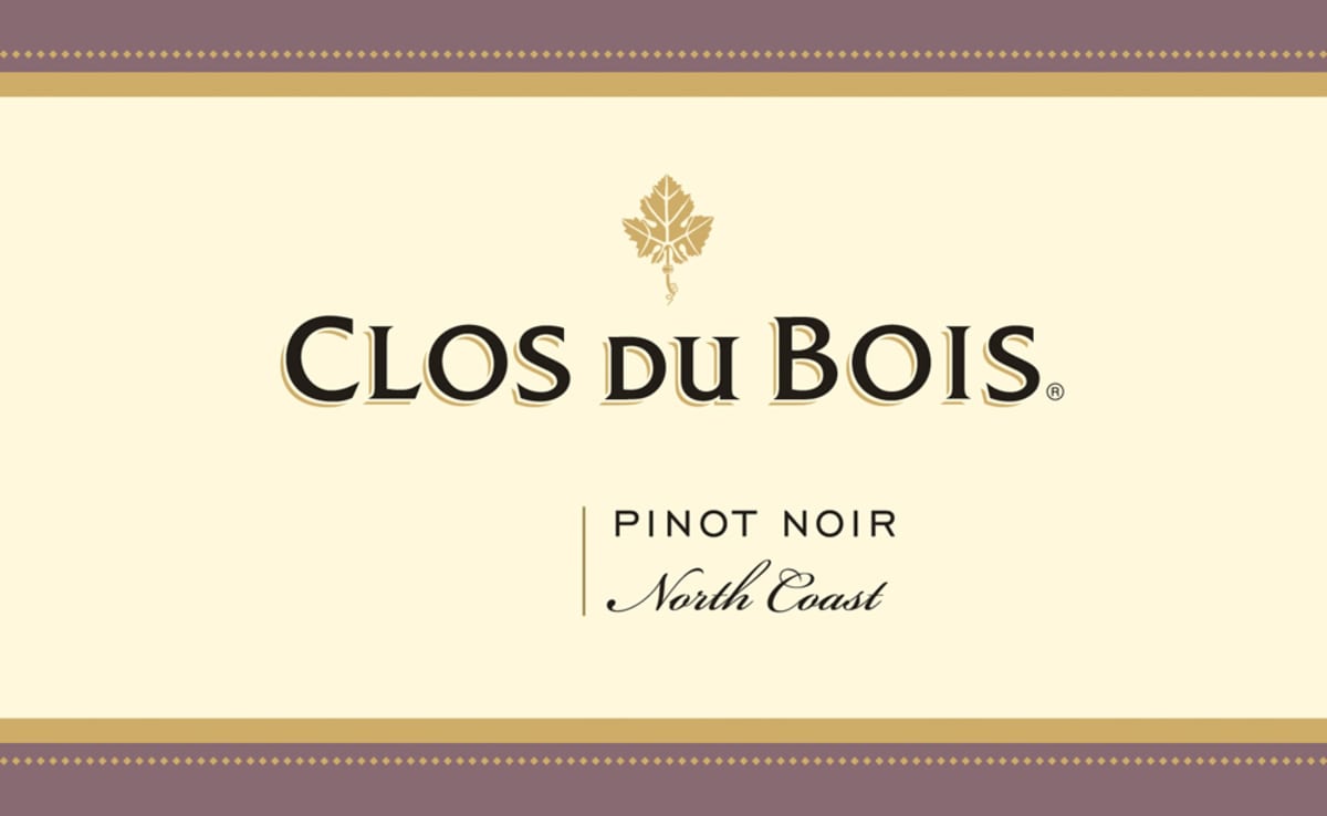 Clos du Bois Pinot Noir 2008 Front Label