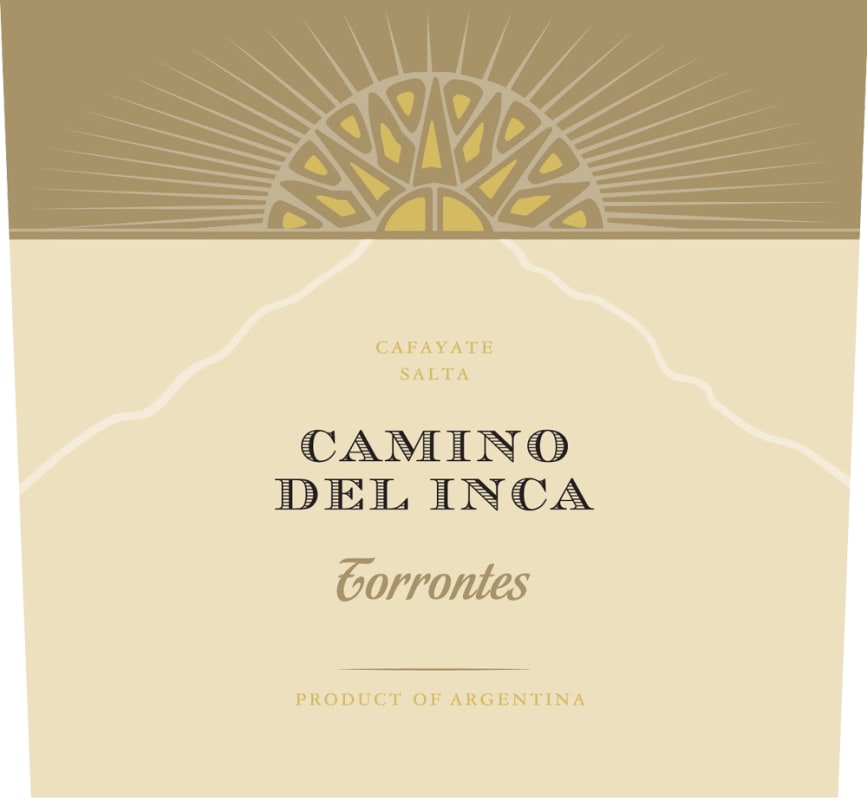 Camino del Inca Torrontes 2010 Front Label