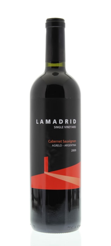 Lamadrid Single Vineyard Cabernet Sauvignon 2009 Front Bottle Shot