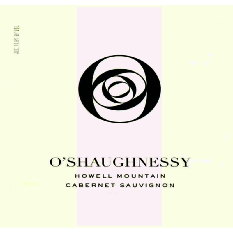 O'Shaughnessy Mt. Veeder Cabernet Sauvignon 2007 Front Label