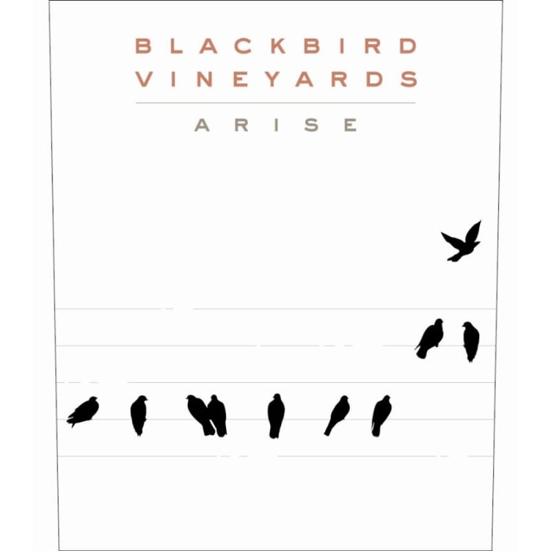 Blackbird Vineyards Arise Napa Valley Proprietary Red 2008 Front Label