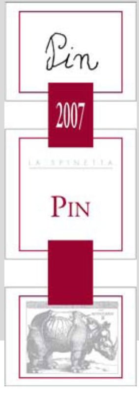 La Spinetta Pin Monferrato Rosso 2007 Front Label