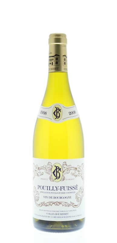 Domaine Collin Bourisset Pouilly-Fuisse 2008 Front Bottle Shot