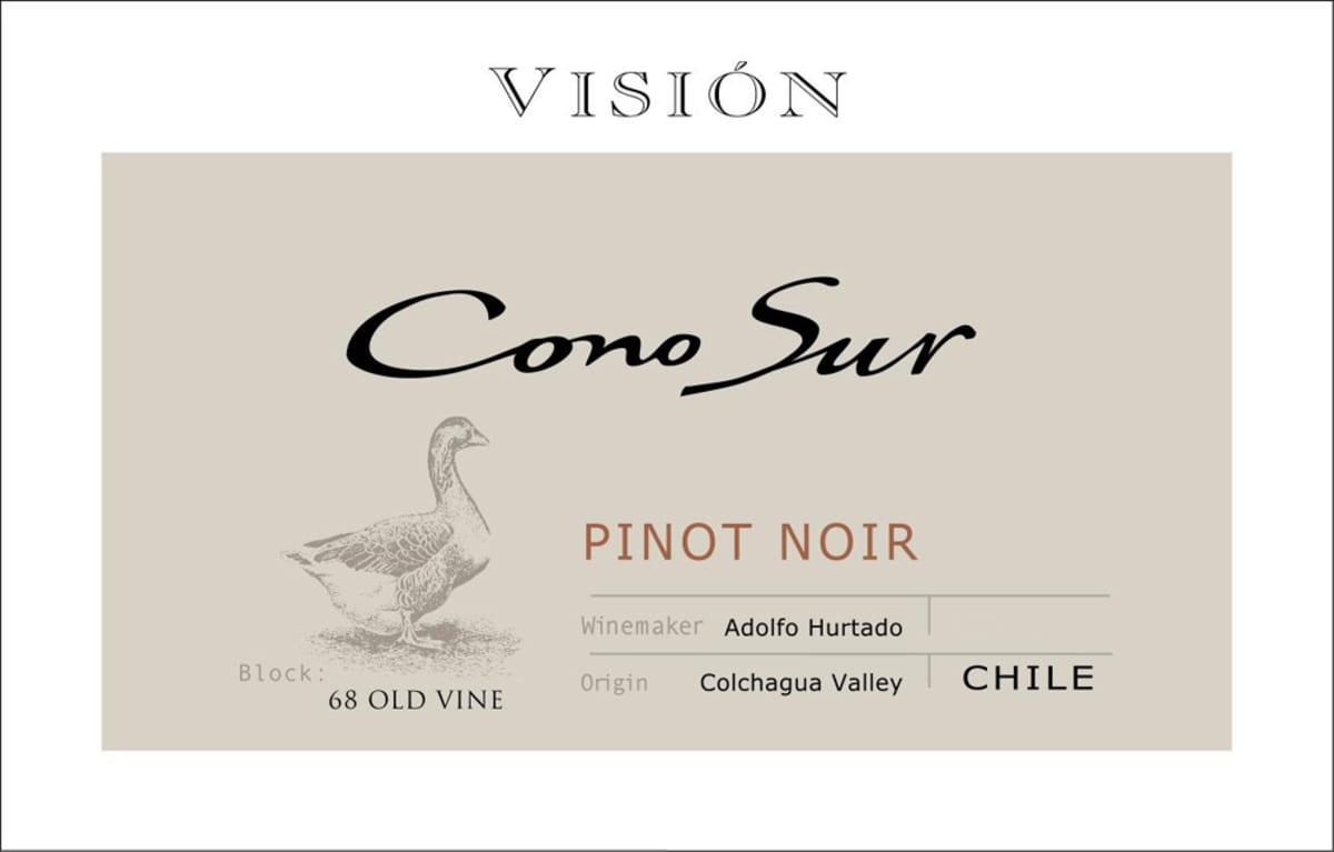 Cono Sur Vision Pinot Noir 2009 Front Label