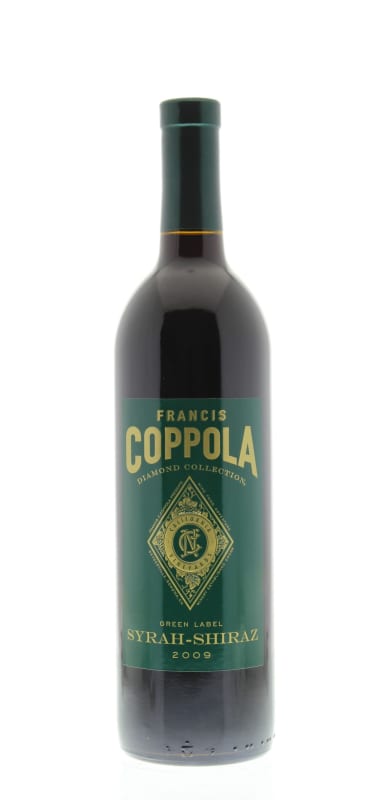 Francis Ford Coppola Diamond Collection Syrah-Shiraz 2009 Front Bottle Shot