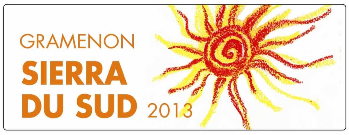 Domaine Gramenon Sierra du Sud 2013 Front Label