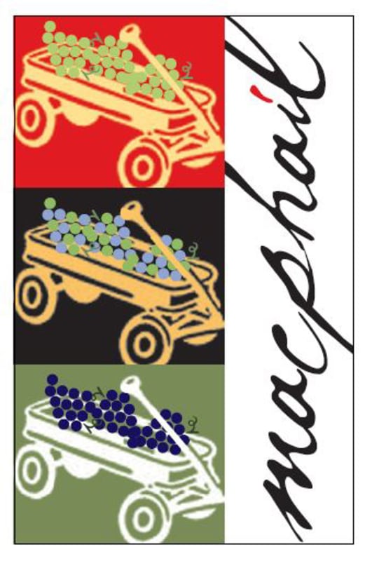MacPhail Pratt Vineyard Pinot Noir 2007 Front Label