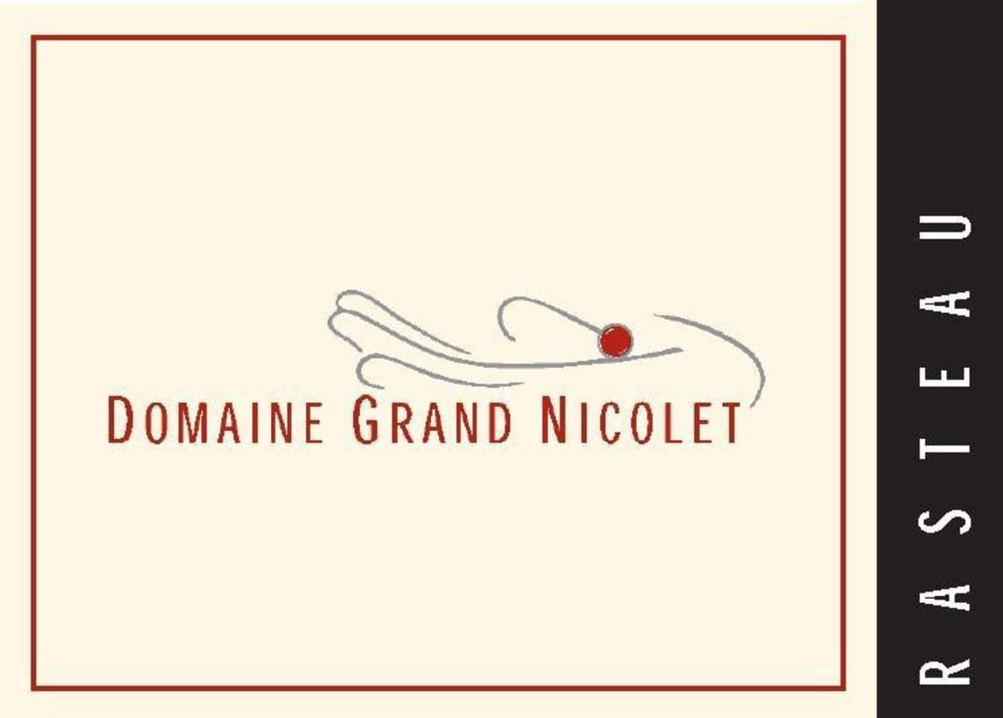 Domaine Grand Nicolet Rasteau 2005 Front Label