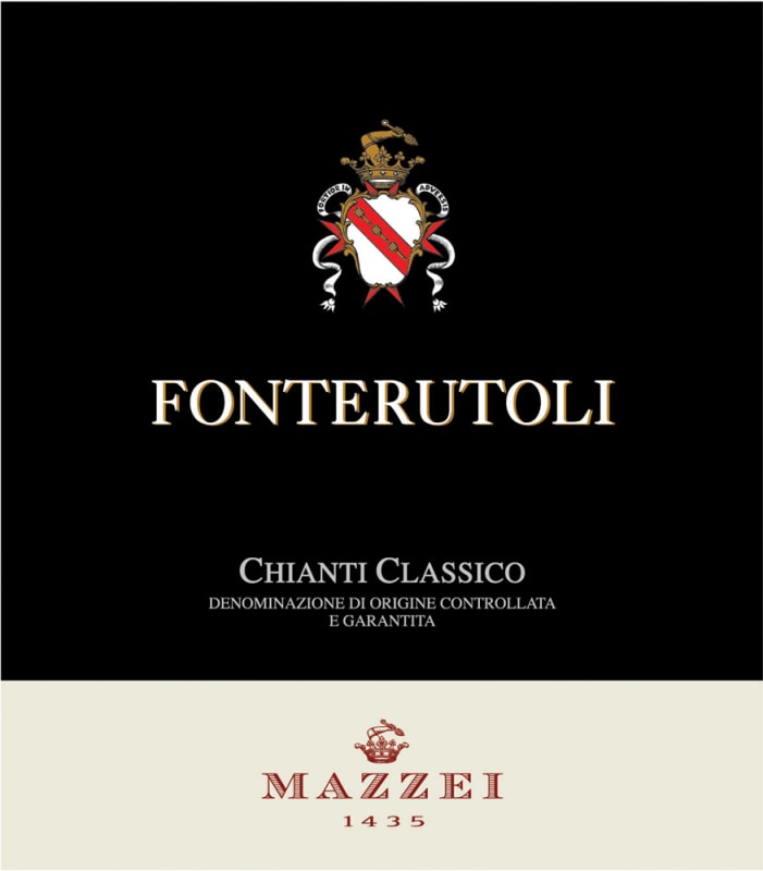 Mazzei Fonterutoli Chianti Classico 2008 Front Label