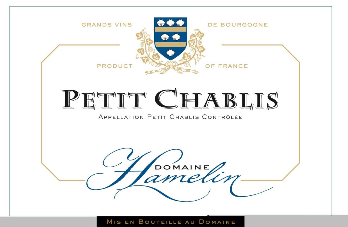 Thierry Hamelin Petit Chablis 2012 Front Label