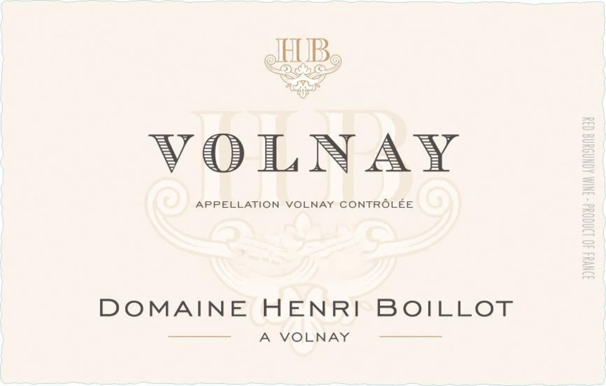 Domaine Henri Boillot Volnay 2011 Front Label