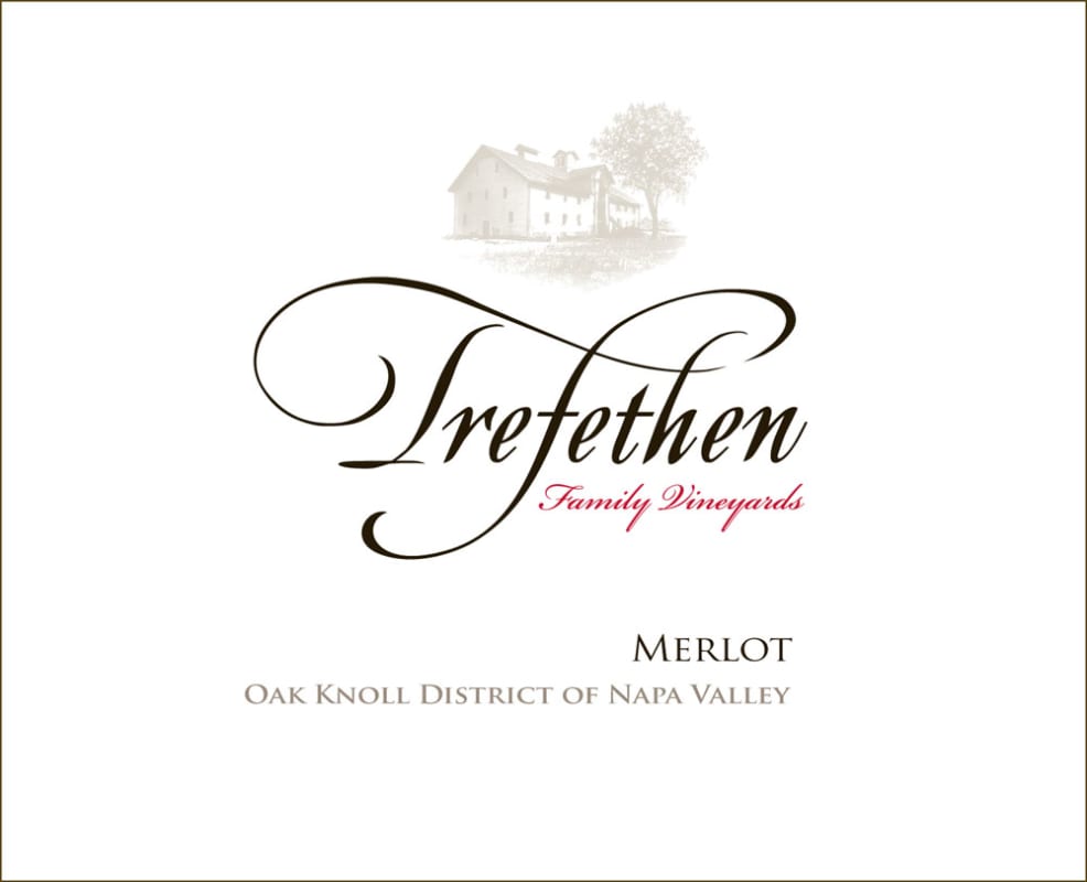 Trefethen Merlot 2007 Front Label