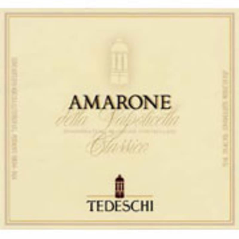 Tedeschi Amarone della Valpolicella 2006 Front Label