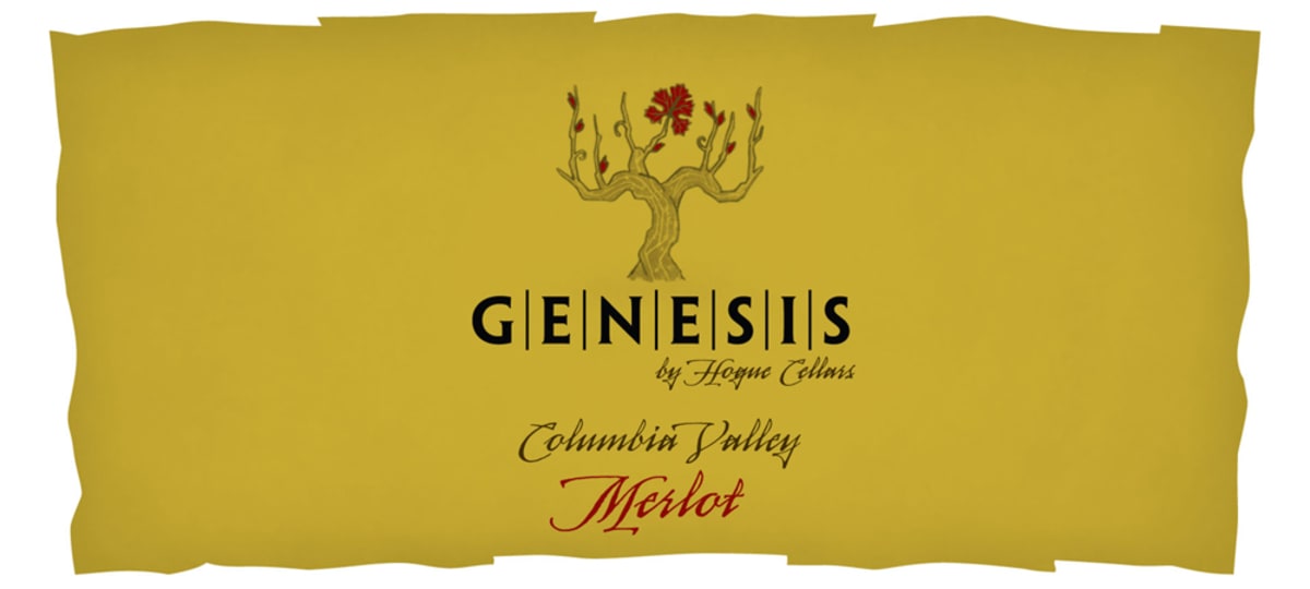 Hogue Genesis Merlot 2007 Front Label