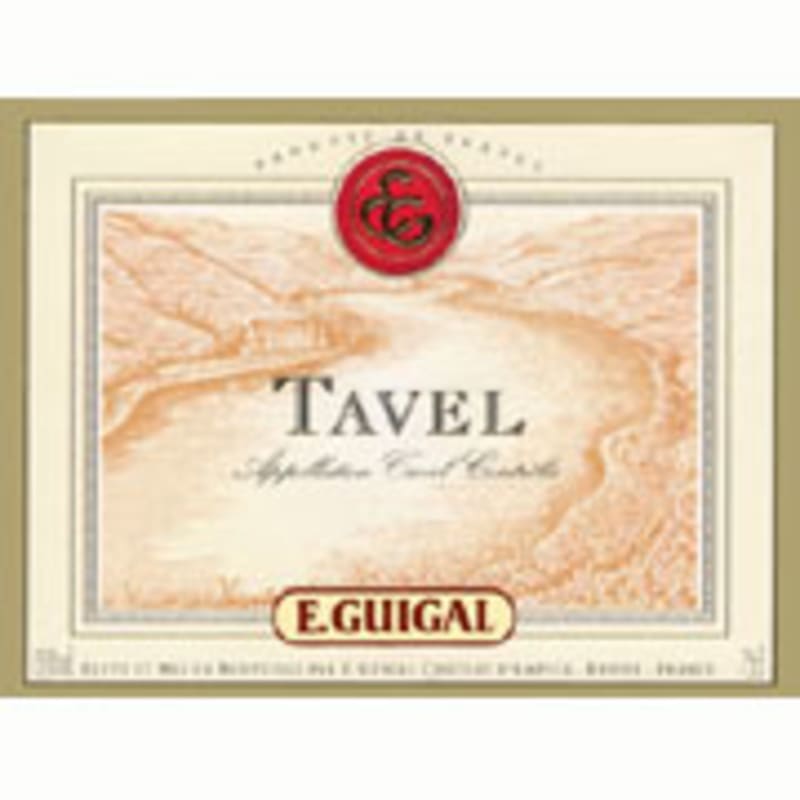 E. Guigal Tavel Rose 2009 Front Label