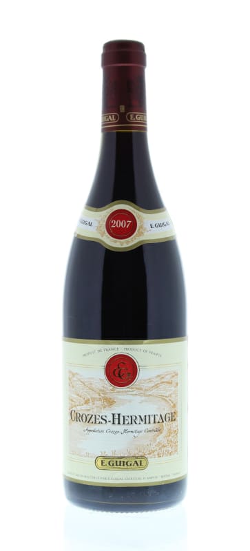 E. Guigal Crozes Hermitage 2007 Front Bottle Shot