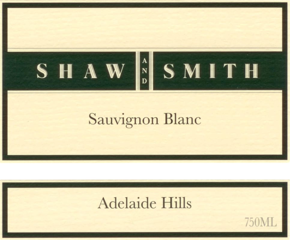 Shaw + Smith Sauvignon Blanc 2010 Front Label