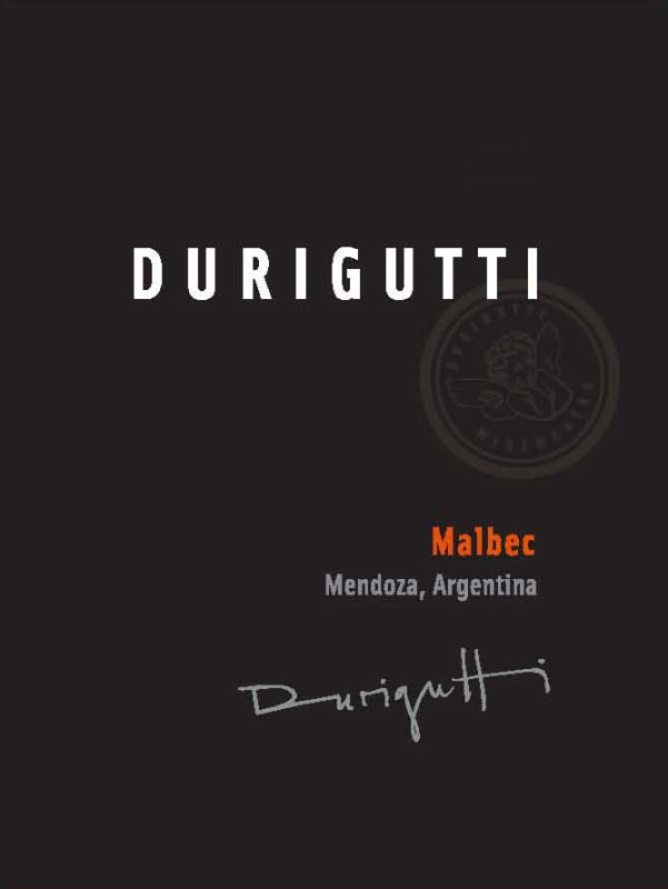 Durigutti Malbec Clasico 2009 Front Label
