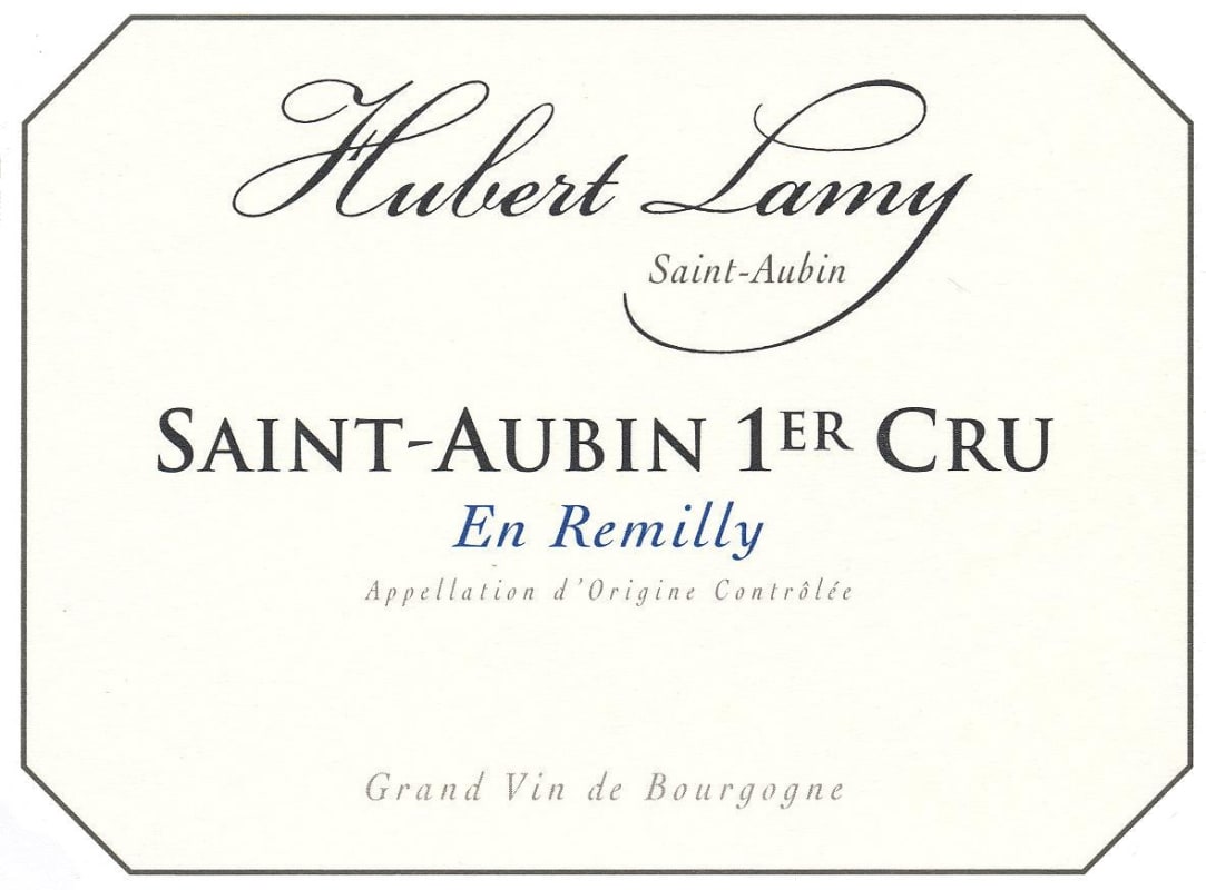 Hubert Lamy Saint-Aubin En Remilly Premier Cru 2014 Front Label